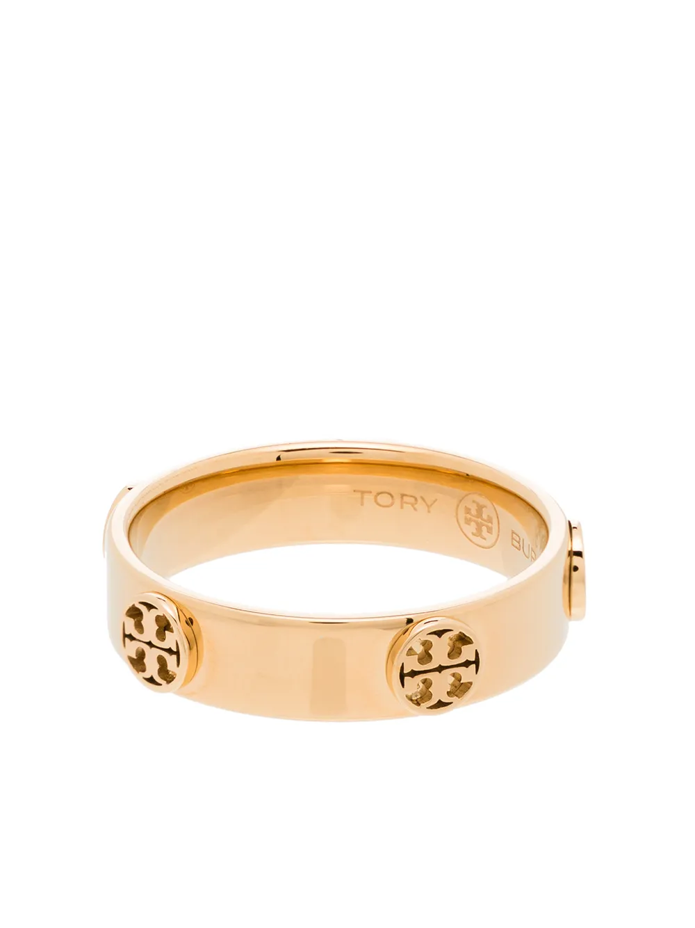 Women Tory Burch Multi-logo Band Ring