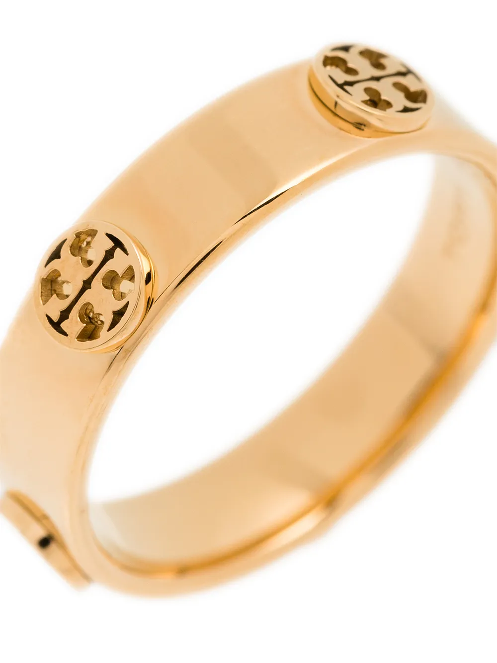 Women Tory Burch Multi-logo Band Ring - Image 3