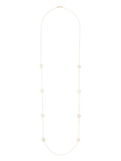 Women Tory Burch Miller Crystal-embellished Charm Necklace