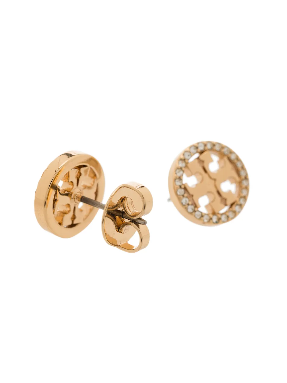 Women Tory Burch Miller Pavé Stud Earrings - Image 4