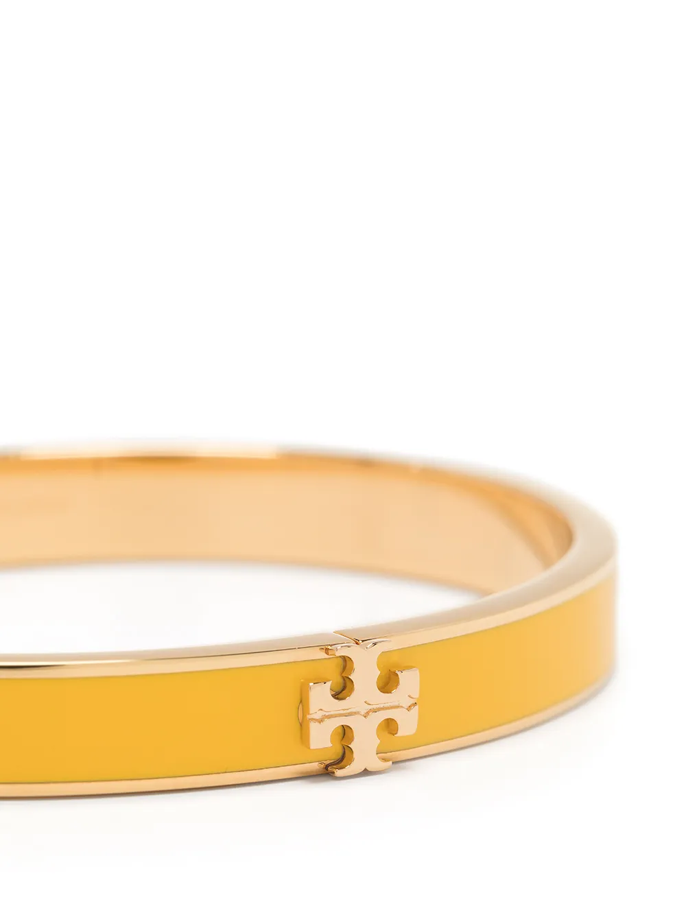 Women Tory Burch Kira 18kt Gold-plated Enamel Bracelet - Image 3