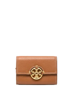 Women Tory Burch Mini Miller Leather Wallet