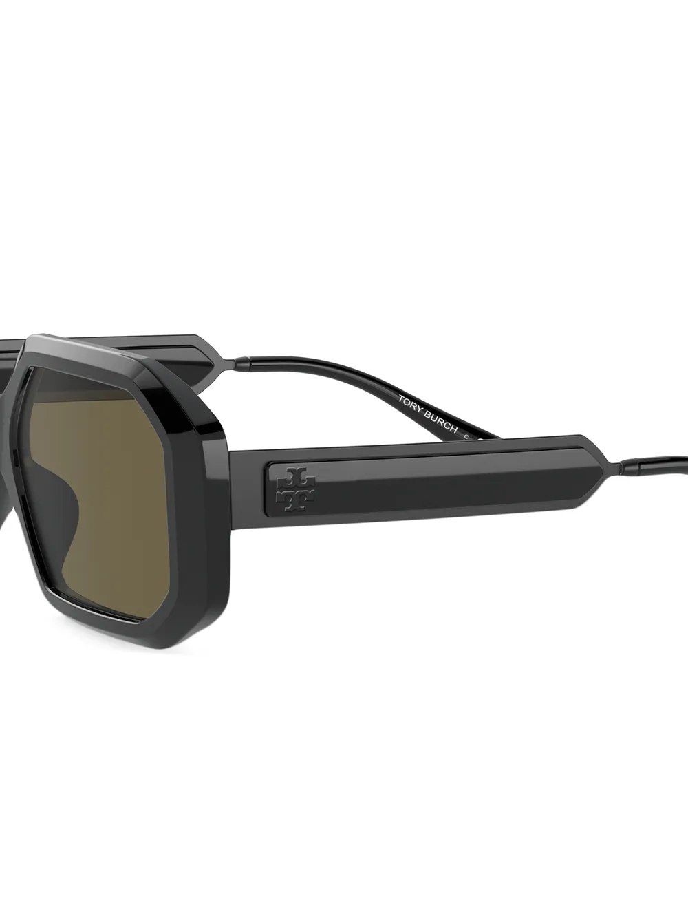 Women Tory Burch Geometric-frame Sunglasses - Image 3