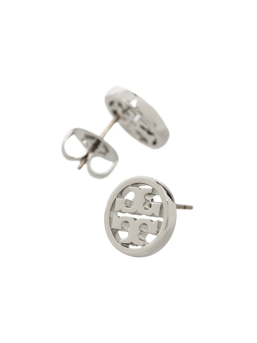 Women Tory Burch Miller Double-T Stud Earrings - Image 3