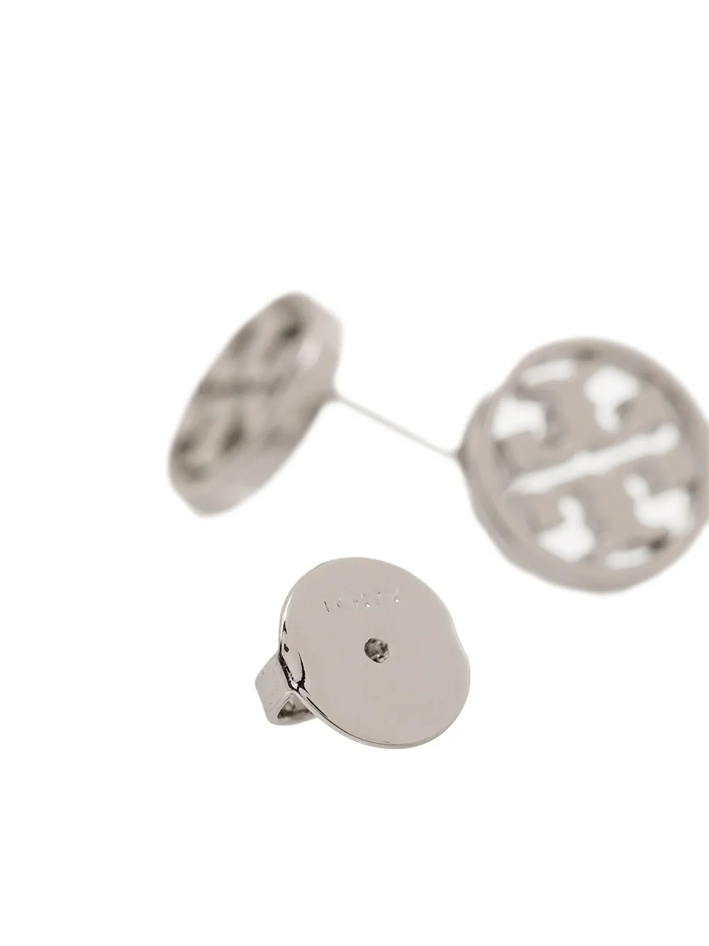 Women Tory Burch Miller Double-T Stud Earrings - Image 4