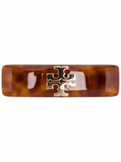 Women Tory Burch Logo Hair Clip
