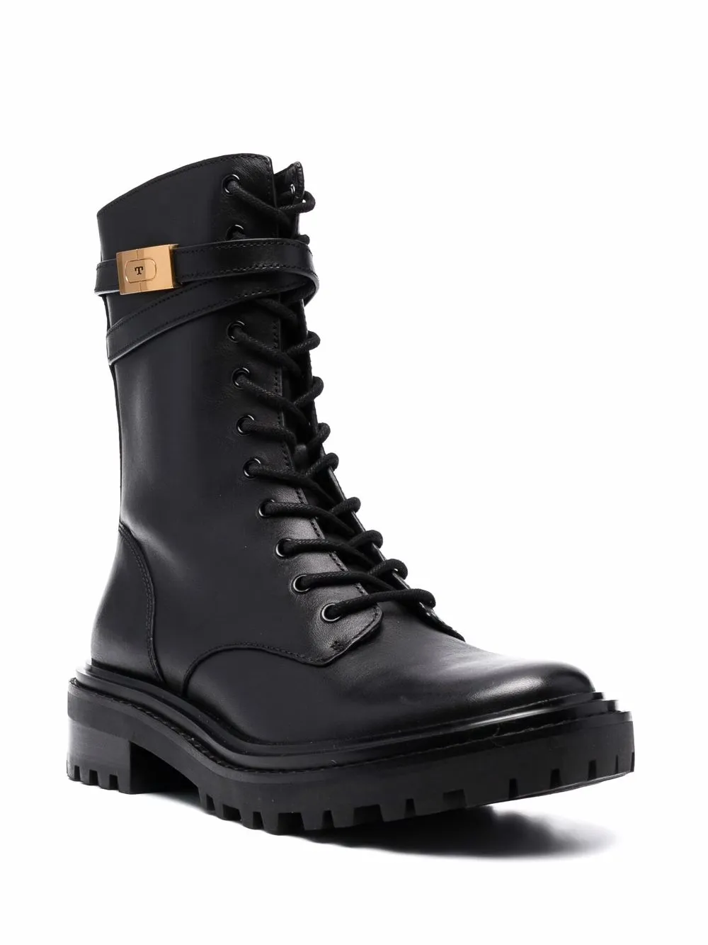 Women Tory Burch Lace-up Combat Boots - Image 2