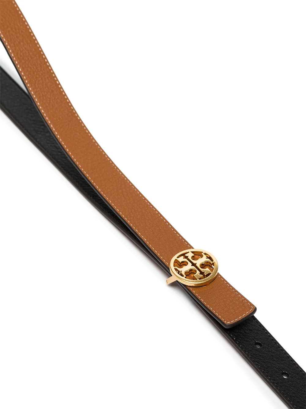 Women Tory Burch Double T Reversible Belt - Image 3