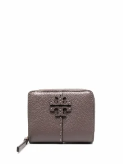 Women Tory Burch McGraw Logo Zip Wallet