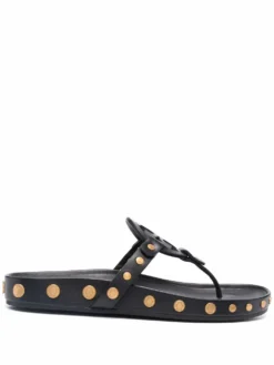 Women Tory Burch Logo-patch Detail Flip-flops