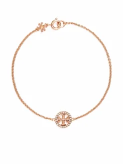 Women Tory Burch Miller Pavé Chain Bracelet