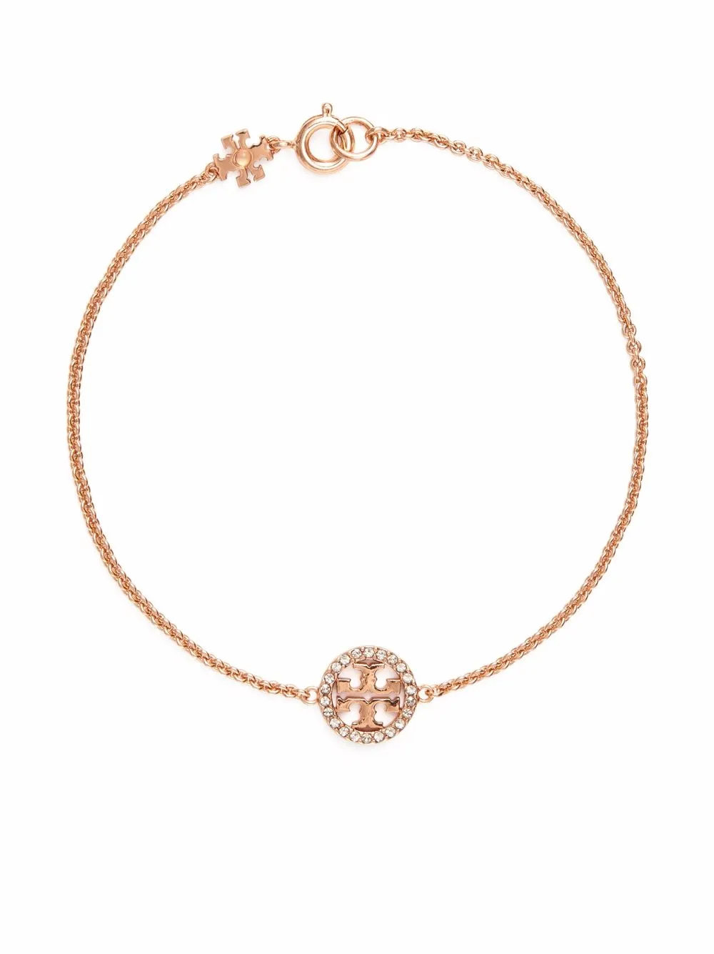 Women Tory Burch Miller Pavé Chain Bracelet