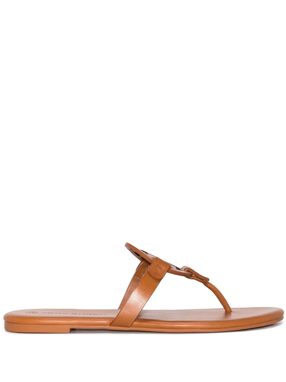 Women Tory Burch Miller Soft Logo Leather Sandals
