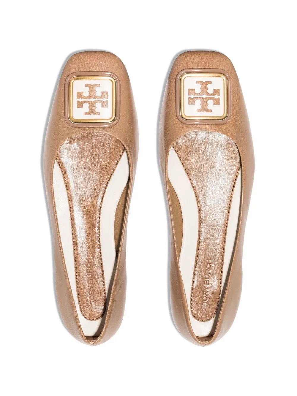 Women Tory Burch Georgia Bombé Ballerina Shoes - Image 4