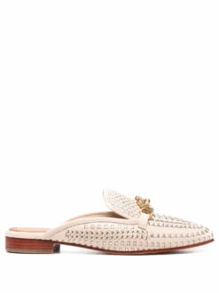 Women Tory Burch Jessa Braided-detail Loafers