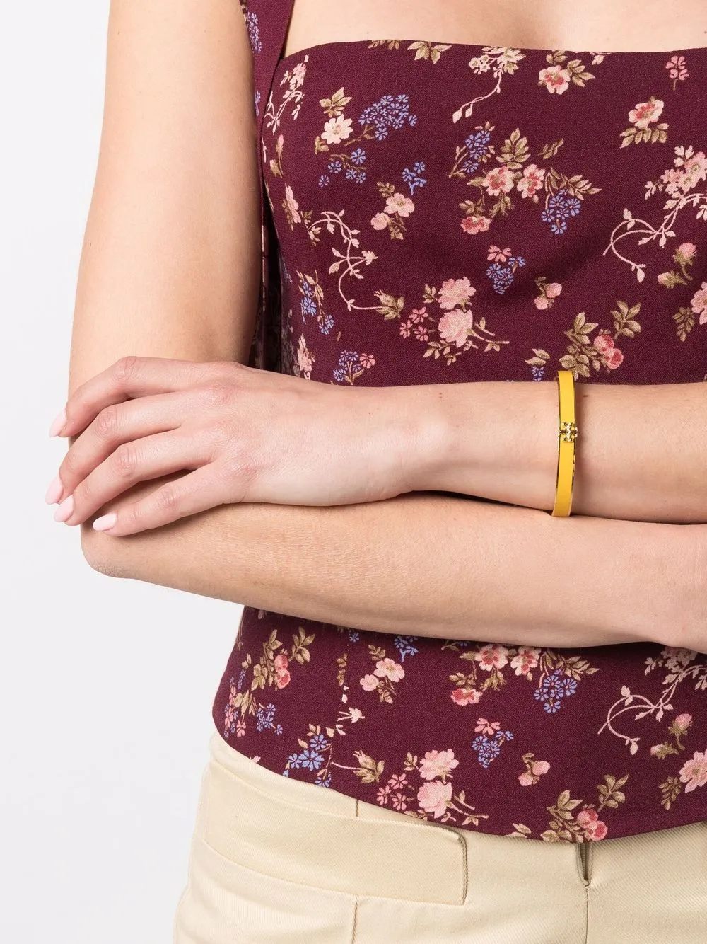 Women Tory Burch KIRA ENAMEL 7MM BRACELET - Image 2