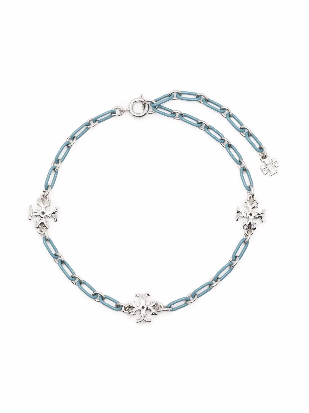 Women Tory Burch Logo-charm Chain-link Bracelet