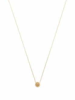 Women Tory Burch Logo Pendant Necklace