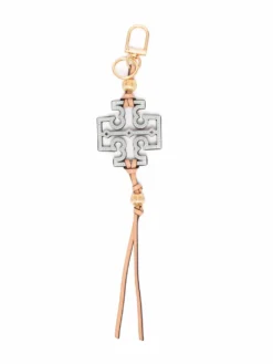 Women Tory Burch Logo-plaque Keyring