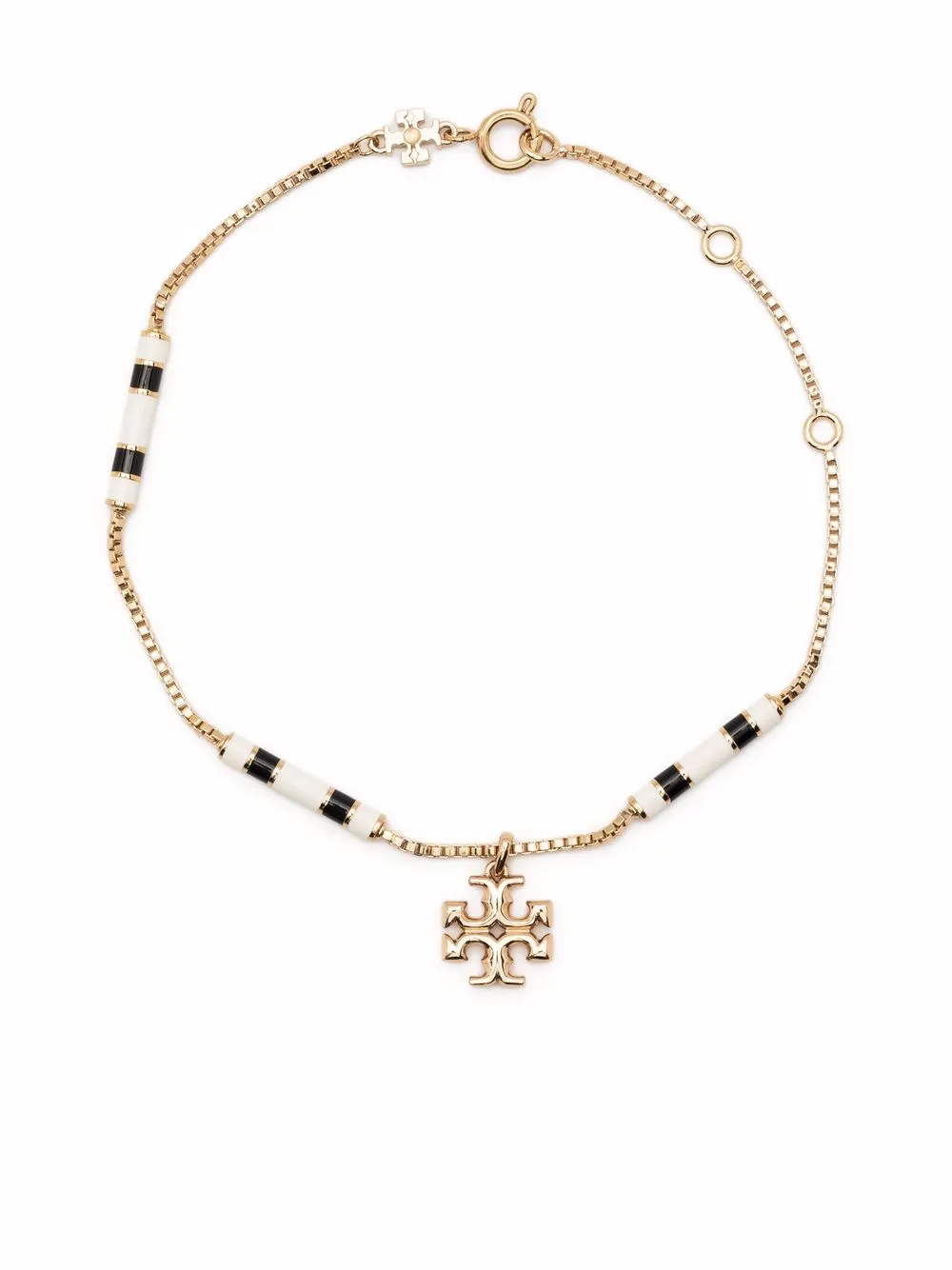 Women Tory Burch Logo-charm Bracelet