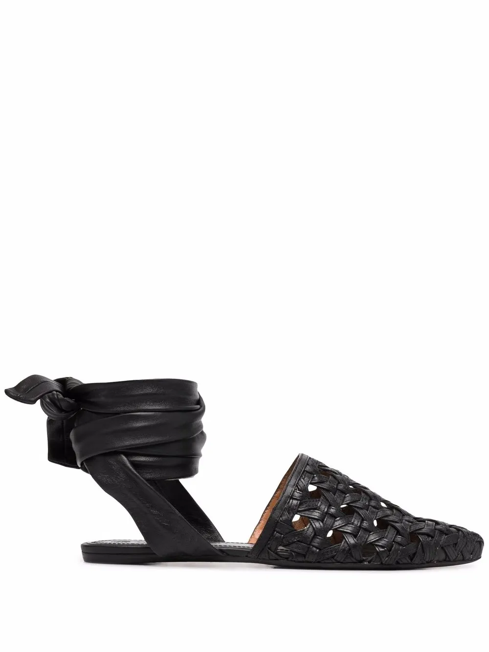 Women Tory Burch Interwoven Leather Sandals