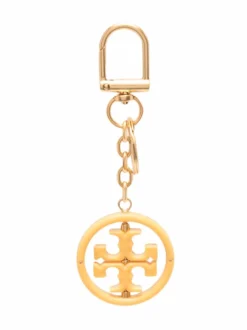 Women Tory Burch Logo-charm Keychain