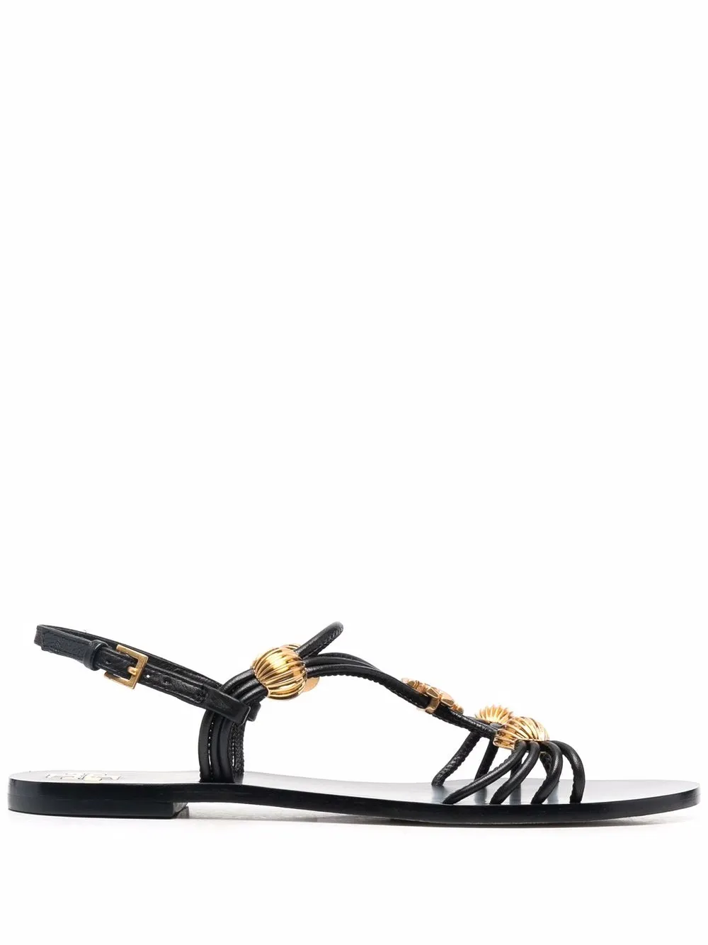 Women Tory Burch Capri Logo-plaque Sandals