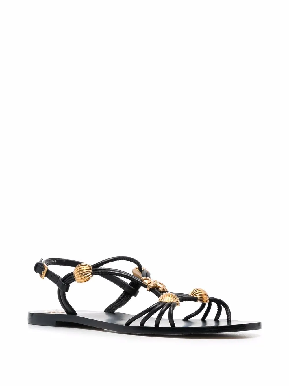 Women Tory Burch Capri Logo-plaque Sandals - Image 2