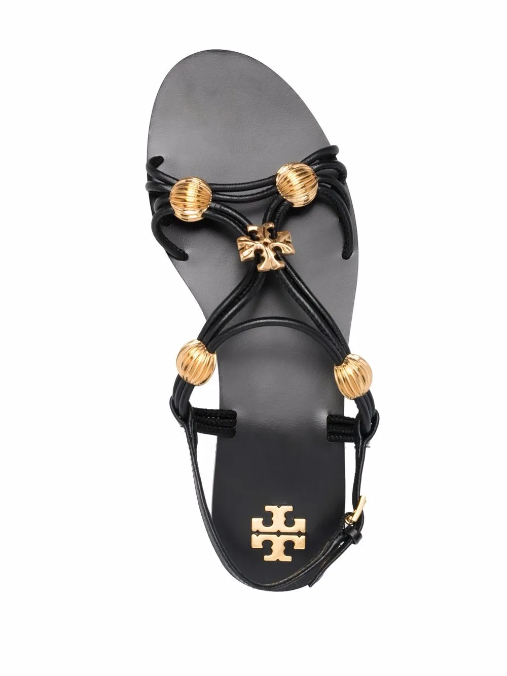 Women Tory Burch Capri Logo-plaque Sandals - Image 4