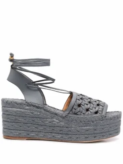 Women Tory Burch Lace-up Platform Espadrilles