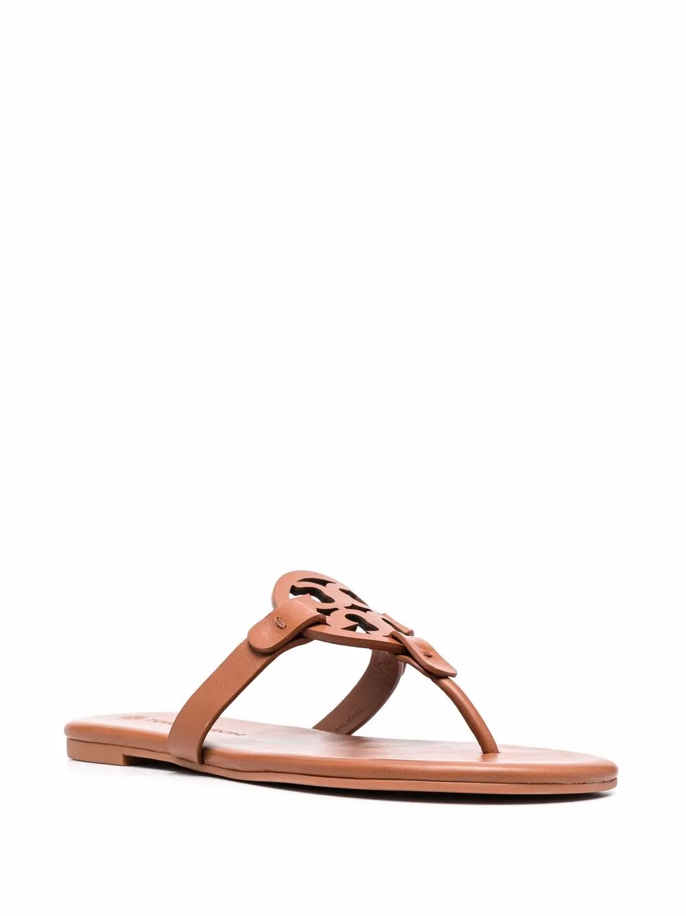Women Tory Burch Logo-patch Detail Sandals - Image 2