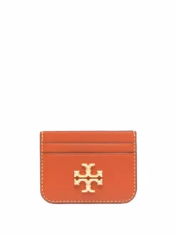 Women Tory Burch Logo-plaque Leather Wallet