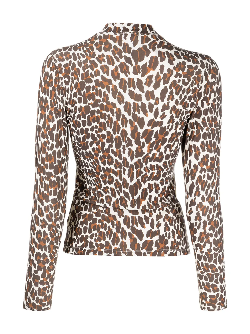 Women Tory Burch Leopard Print Surf Top - Image 2