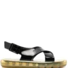 Women Tory Burch Crisscross Bubble Jelly Sandals