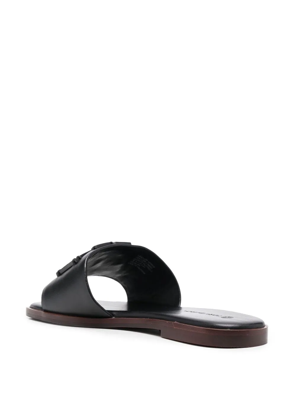 Women Tory Burch Ines Logo-patch Slides - Image 3