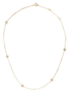 Women Tory Burch Logo Chain-link Necklace