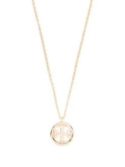 Women Tory Burch Logo-charm Necklace
