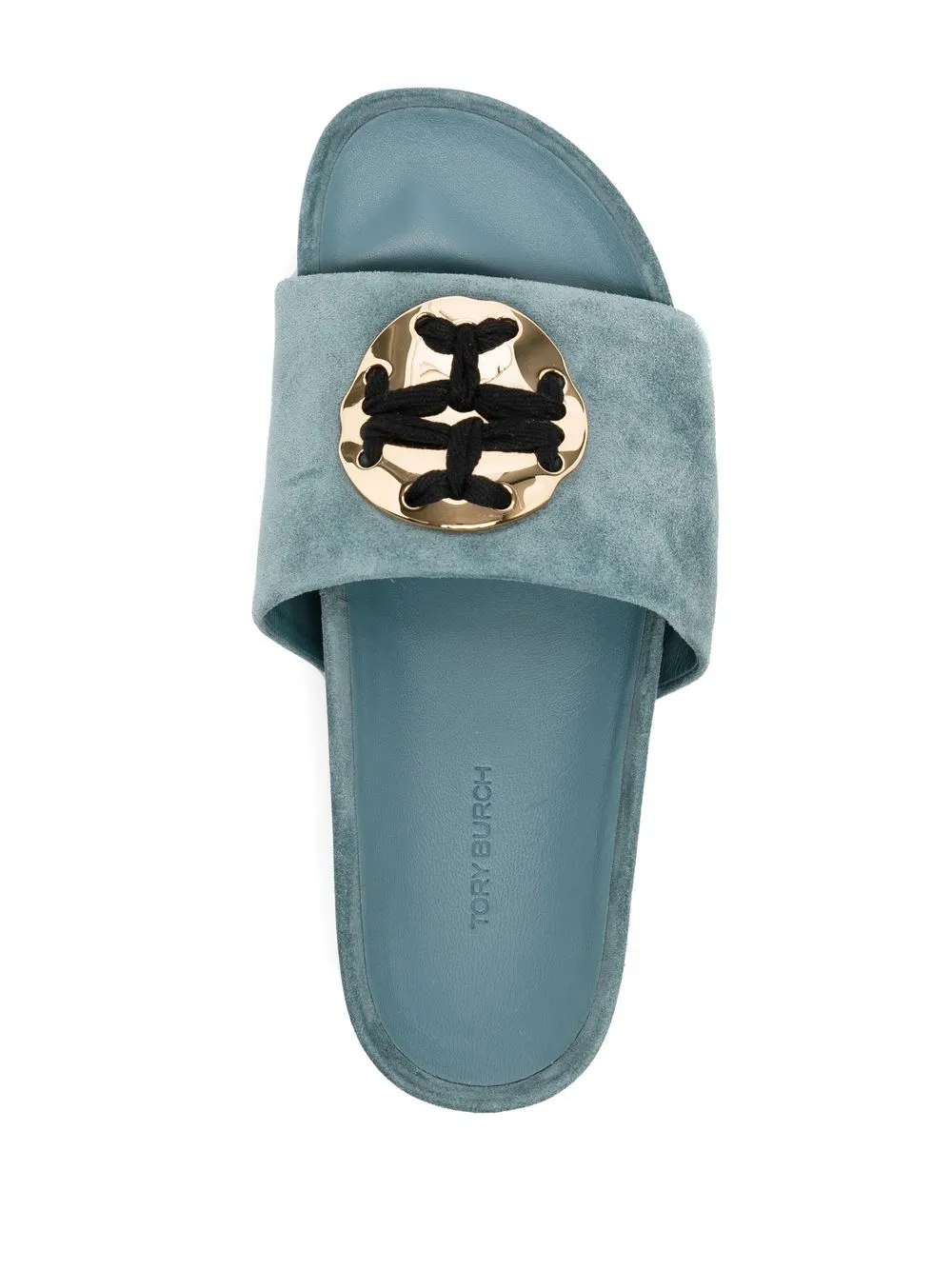 Women Tory Burch Logo-plaque Platform Sandals - Image 4