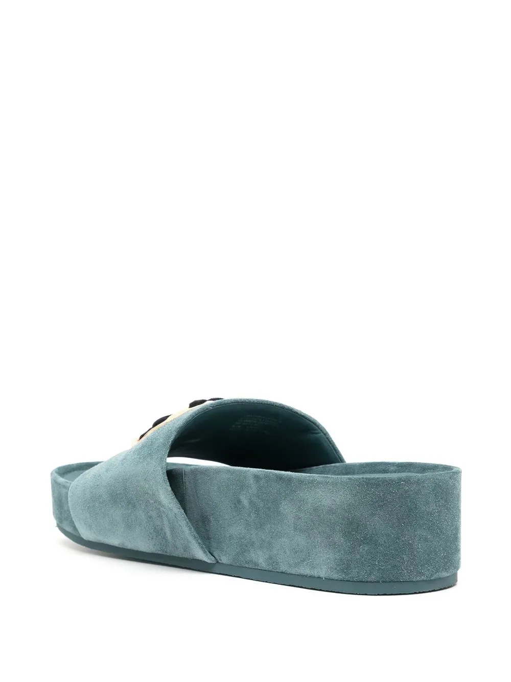 Women Tory Burch Logo-plaque Platform Sandals - Image 3