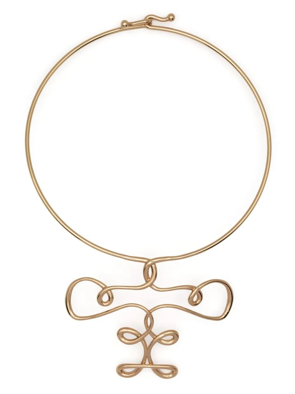 Women Tory Burch Twisted Collar Necklace