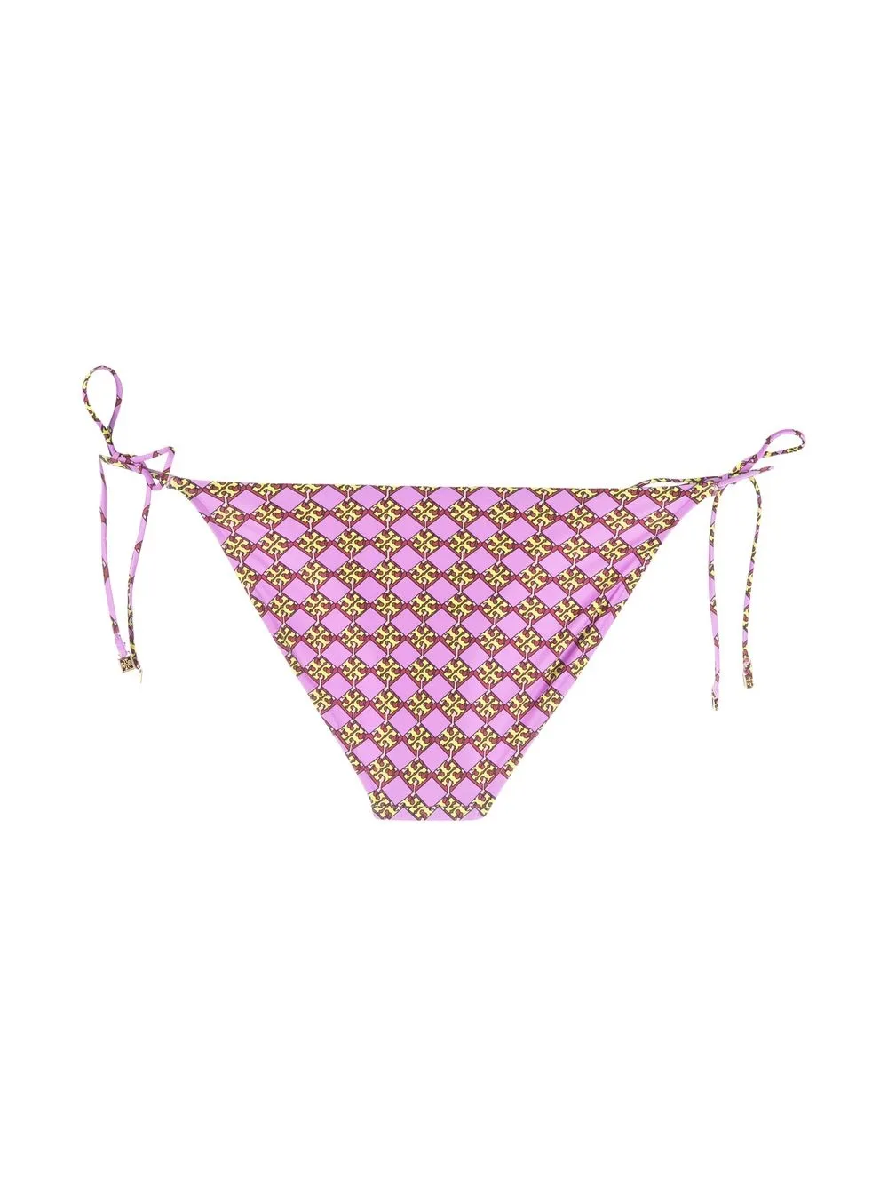 Women Tory Burch Monogram-print Bikini Bottoms - Image 2