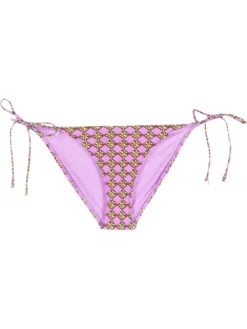 Women Tory Burch Monogram-print Bikini Bottoms