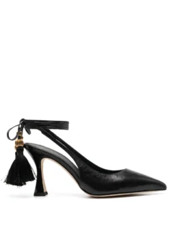 Women Tory Burch Tassel-detail Leather Pumps