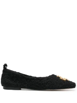 Women Tory Burch Eleanor Logo Ballerinas