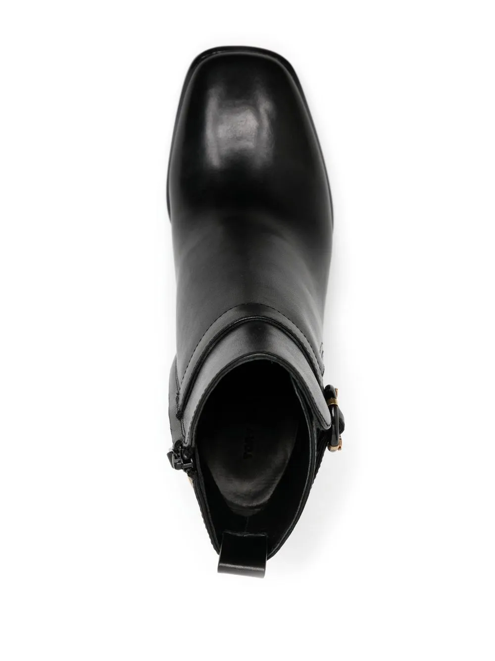 Women Tory Burch Logo Buckle 70mm Ankle Boots - Image 4