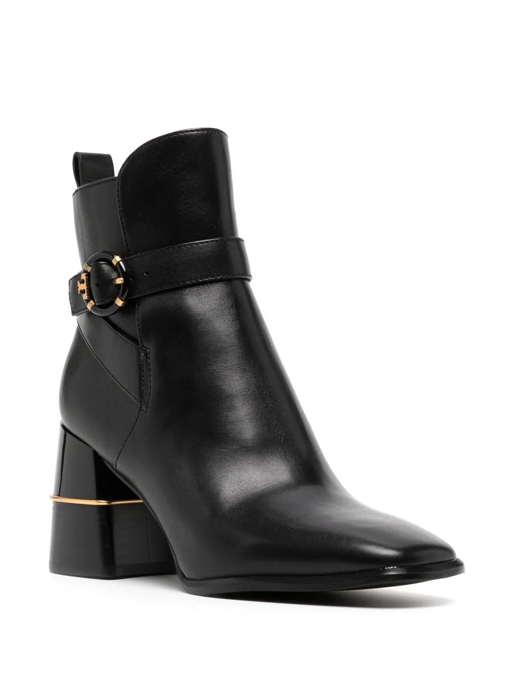 Women Tory Burch Logo Buckle 70mm Ankle Boots - Image 2