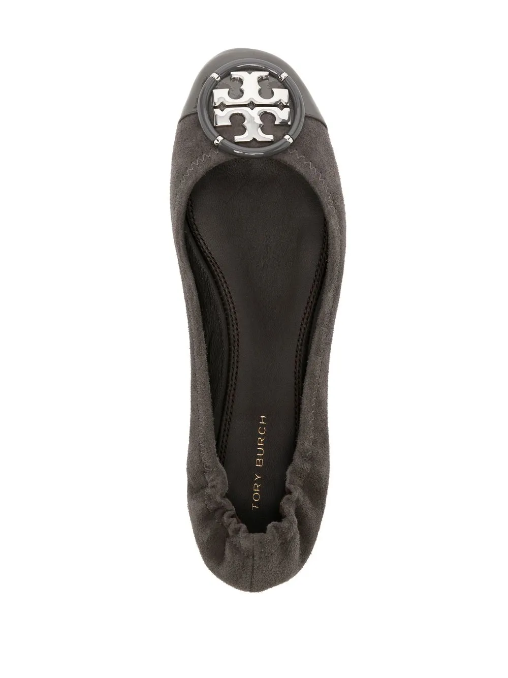 Women Tory Burch 10mm Logo-plaque Ballerina Shoes - Image 4
