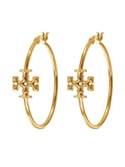 Women Tory Burch Eleanor Hoop Earrings