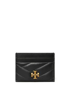 Women Tory Burch Quilted Logo-plaque Cardholder