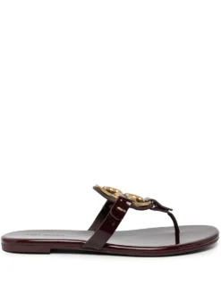 Women Tory Burch Miller Patent Leather Sandals